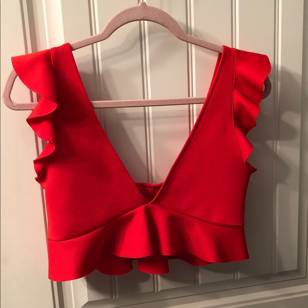 2.   Revamped Crop Top Size Small